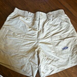 Khaki Afico shorts